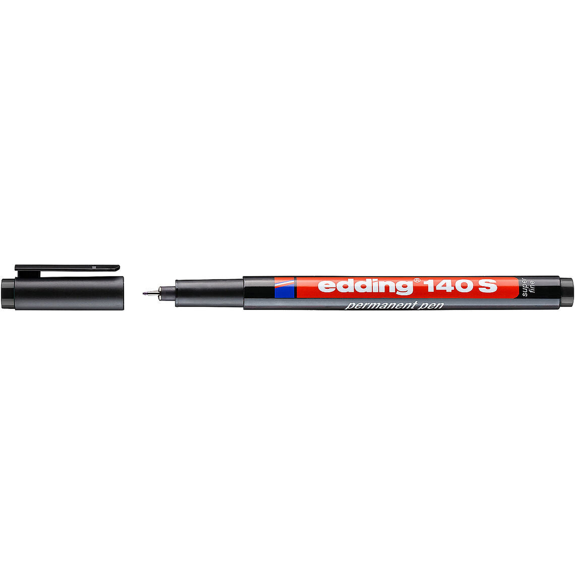 e-140 S Permanent Pen 0,3mm Black