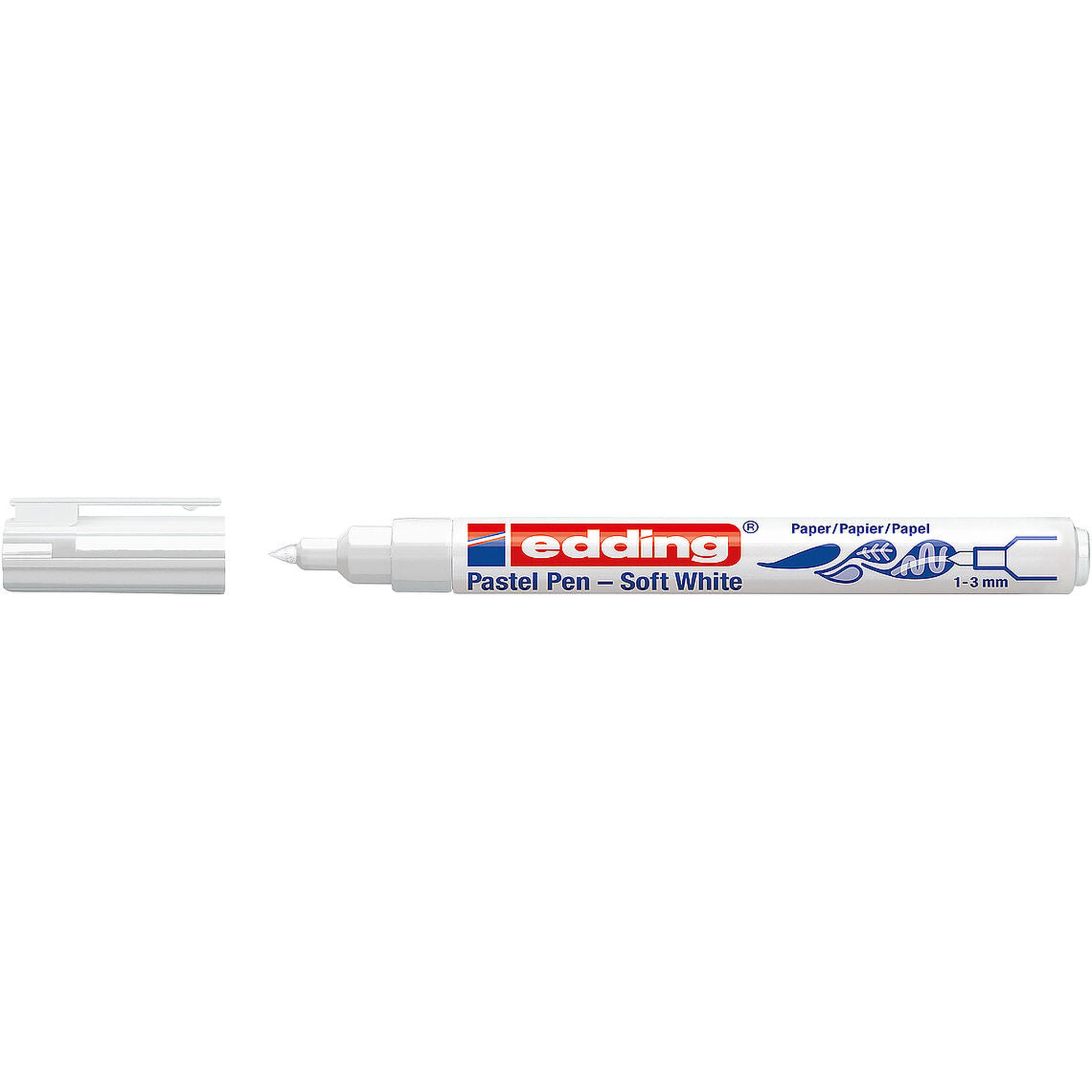 e-1500 Pastel Pen - Soft White