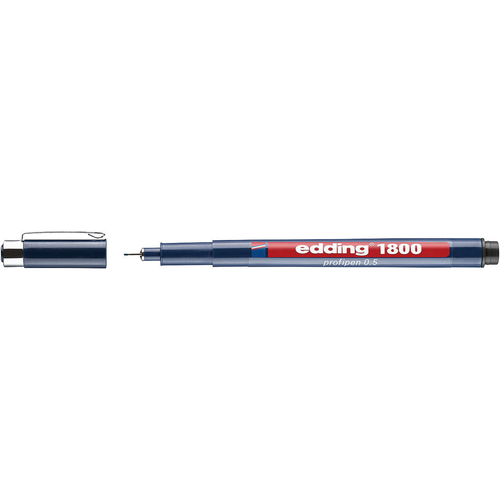 e-1800 Profipen 0.5 Black