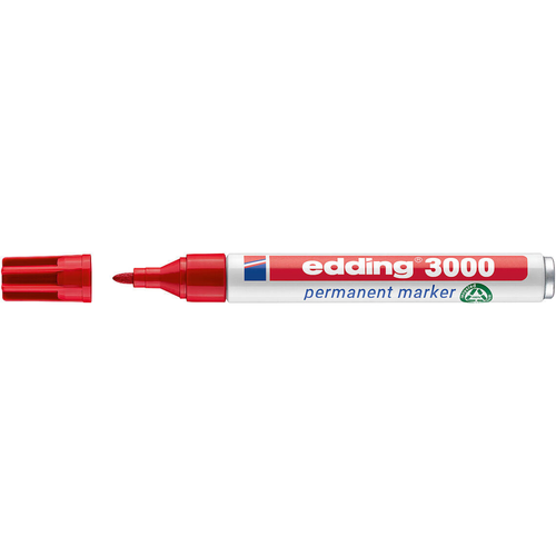 e-3000 Permanent Marker Red