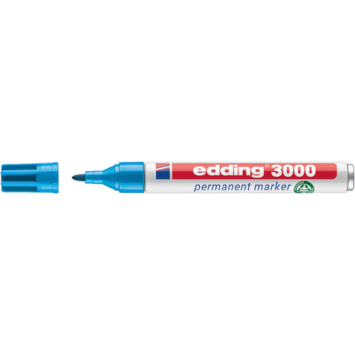 e-3000 Permanent Marker Light Blue