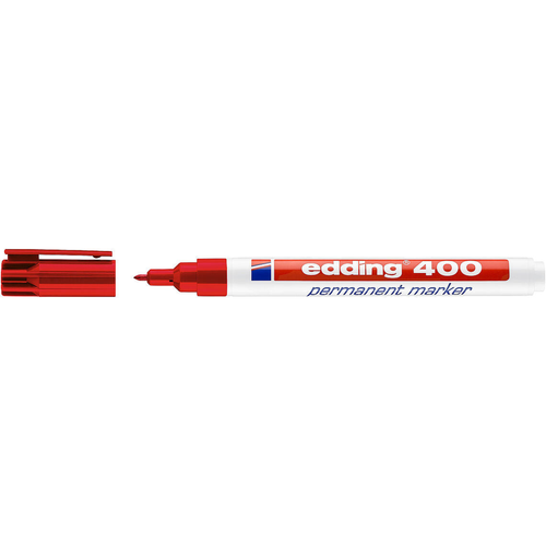 e-400 Permanent Marker Red