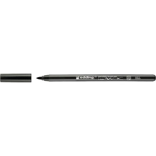 e-4200 Porcelain Brush Pen Black
