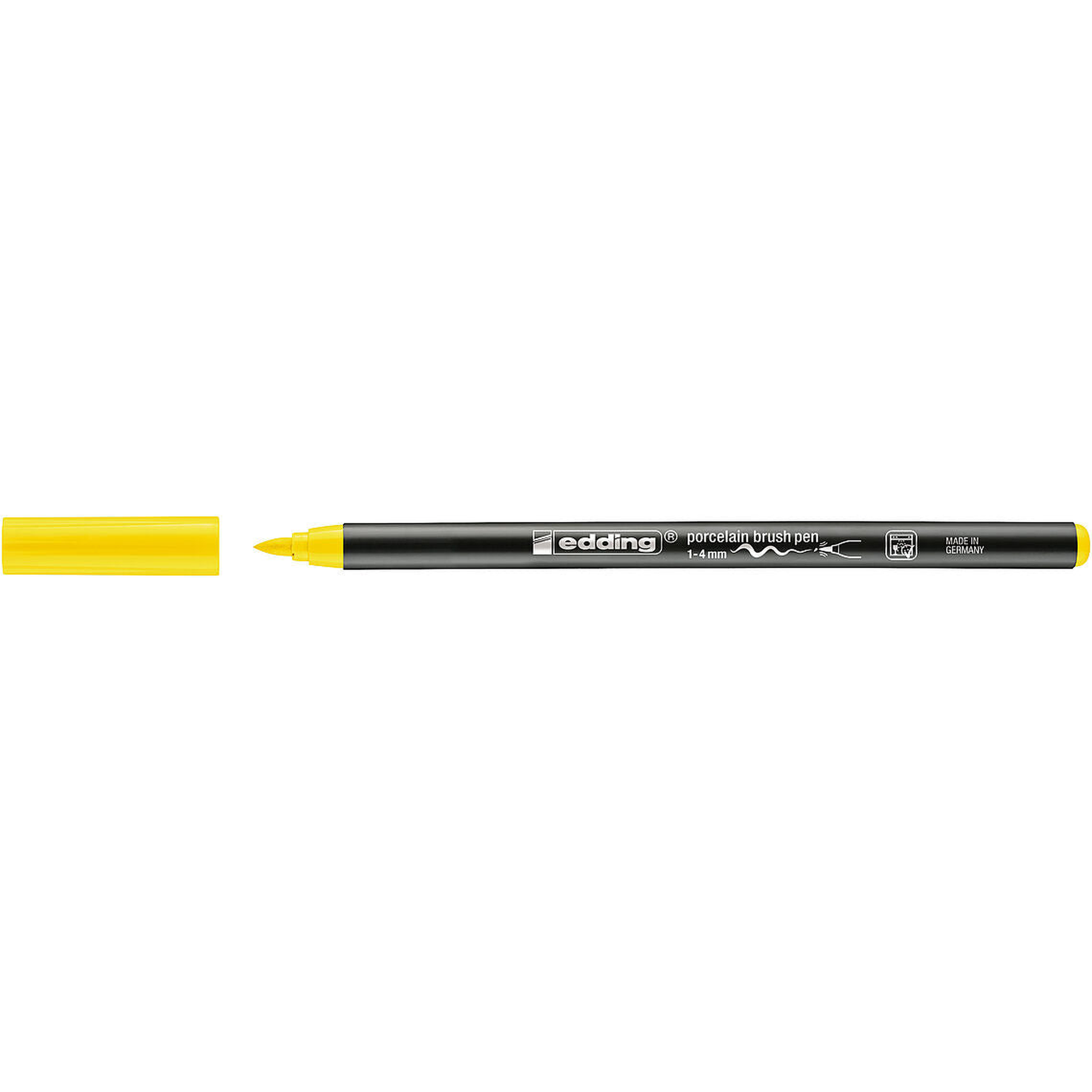 e-4200 Porcelain Brush Pen Yellow