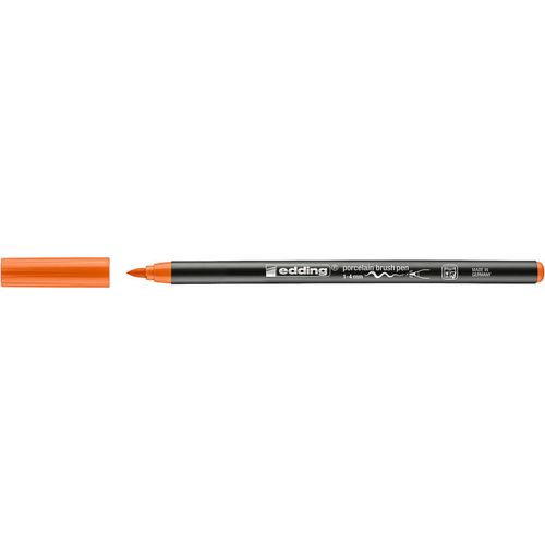 e-4200 Porcelain Brush Pen Orange