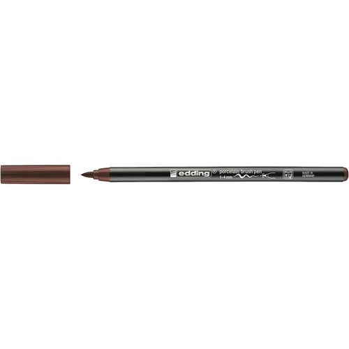 e-4200 Porcelain Brush Pen Brown