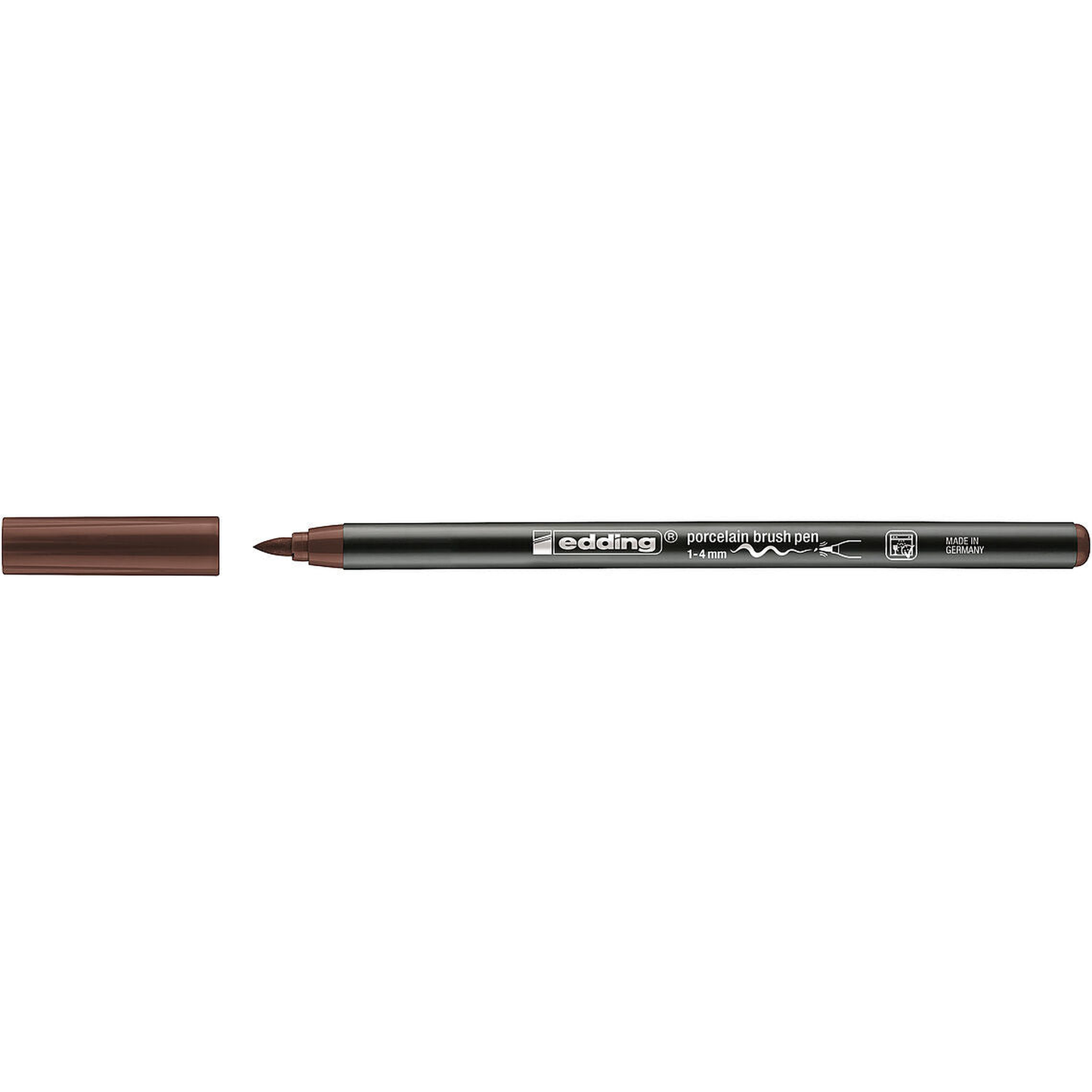 e-4200 Porcelain Brush Pen Brown