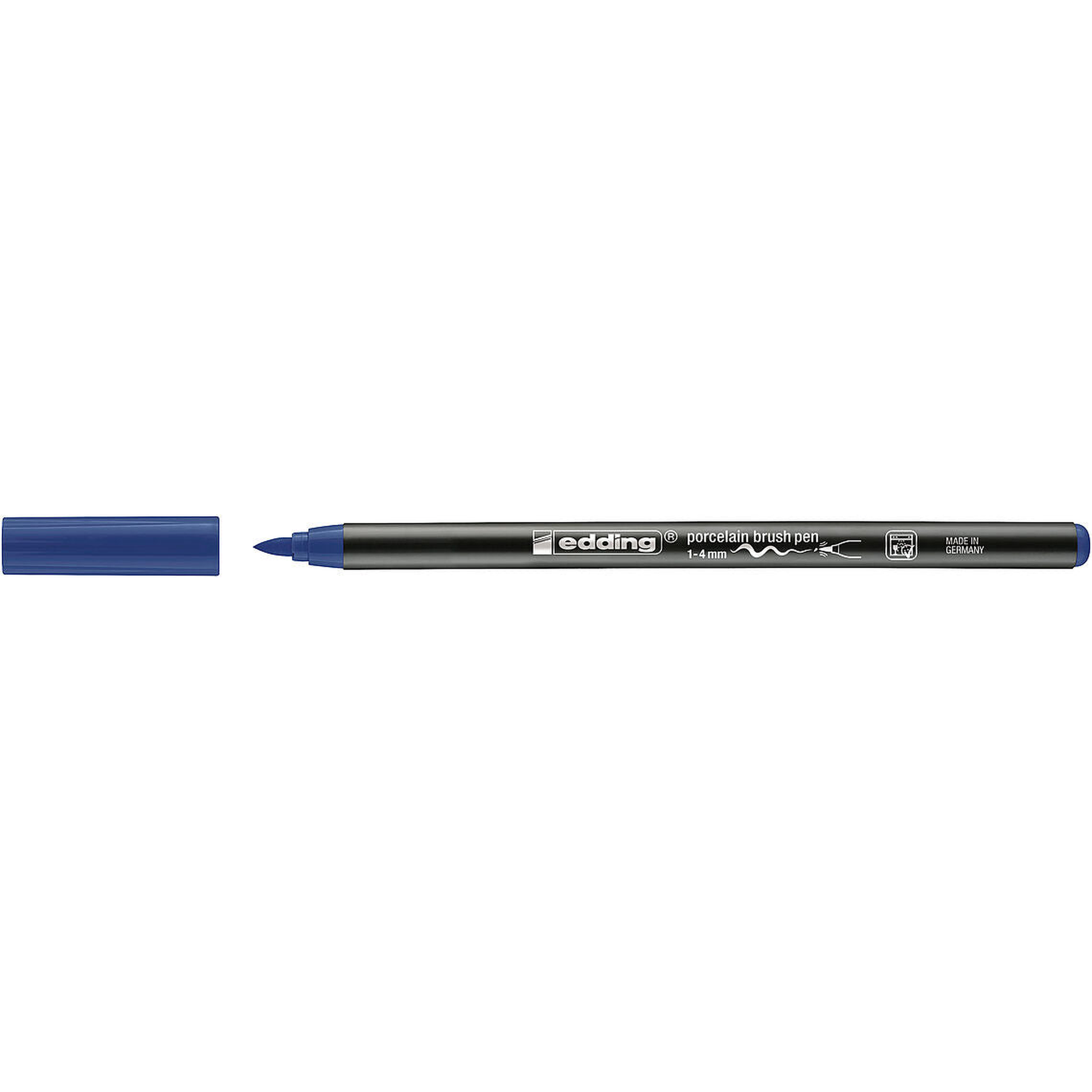 e-4200 Porcelain Brush Pen Steel Blue