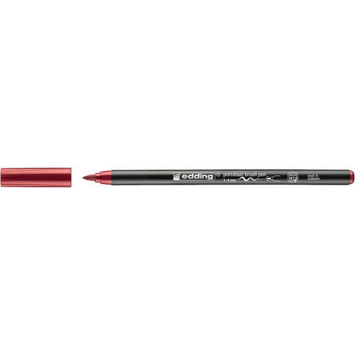 e-4200 Porcelain Brush Pen Crimson Lake