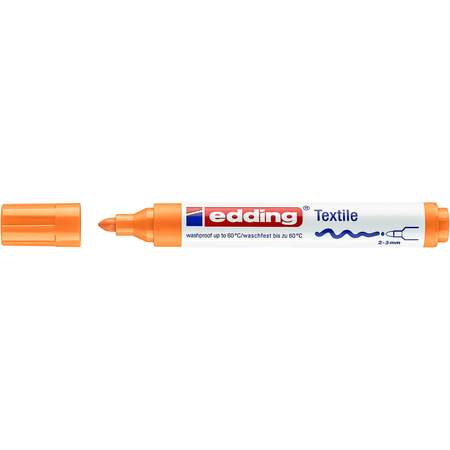 e-4500 Textile Marker Neon Orange
