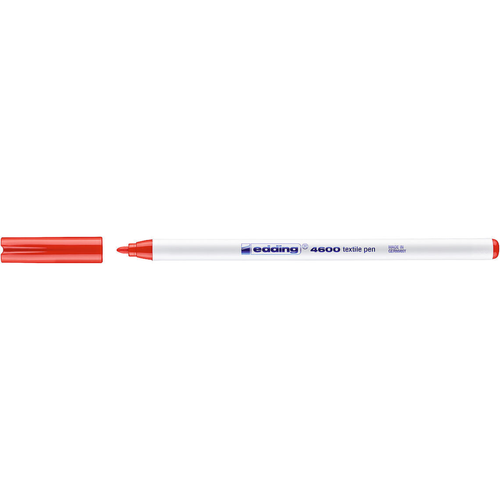 e-4600 Textile Pen Red