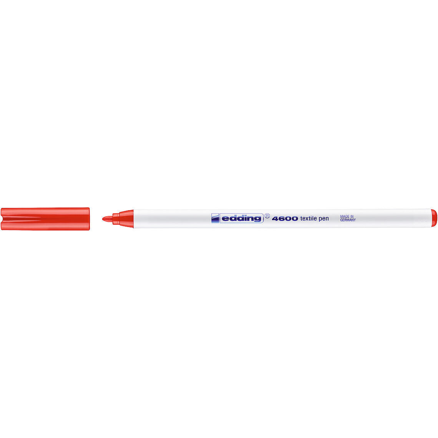 e-4600 Textile Pen Red