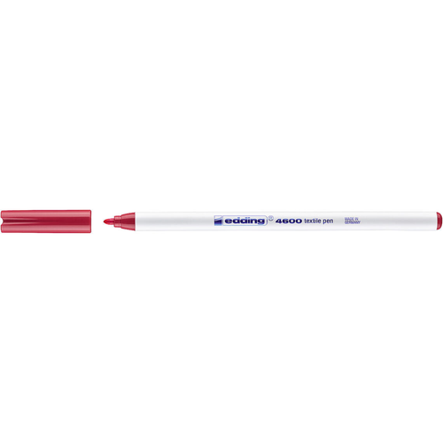 e-4600 Textile Pen Carmine Red