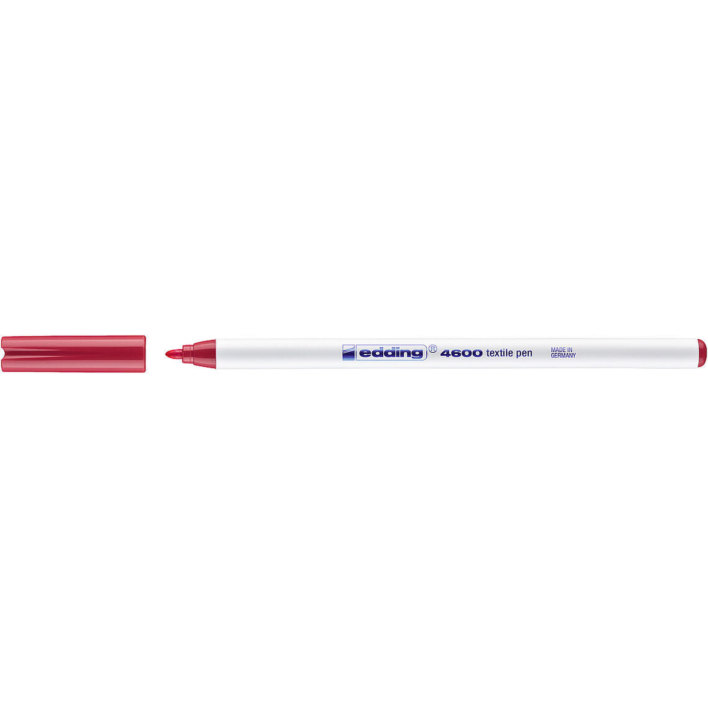 e-4600 Textile Pen Carmine Red