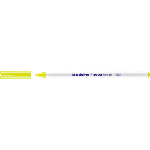 e-4600 Textile Pen Neon Yellow