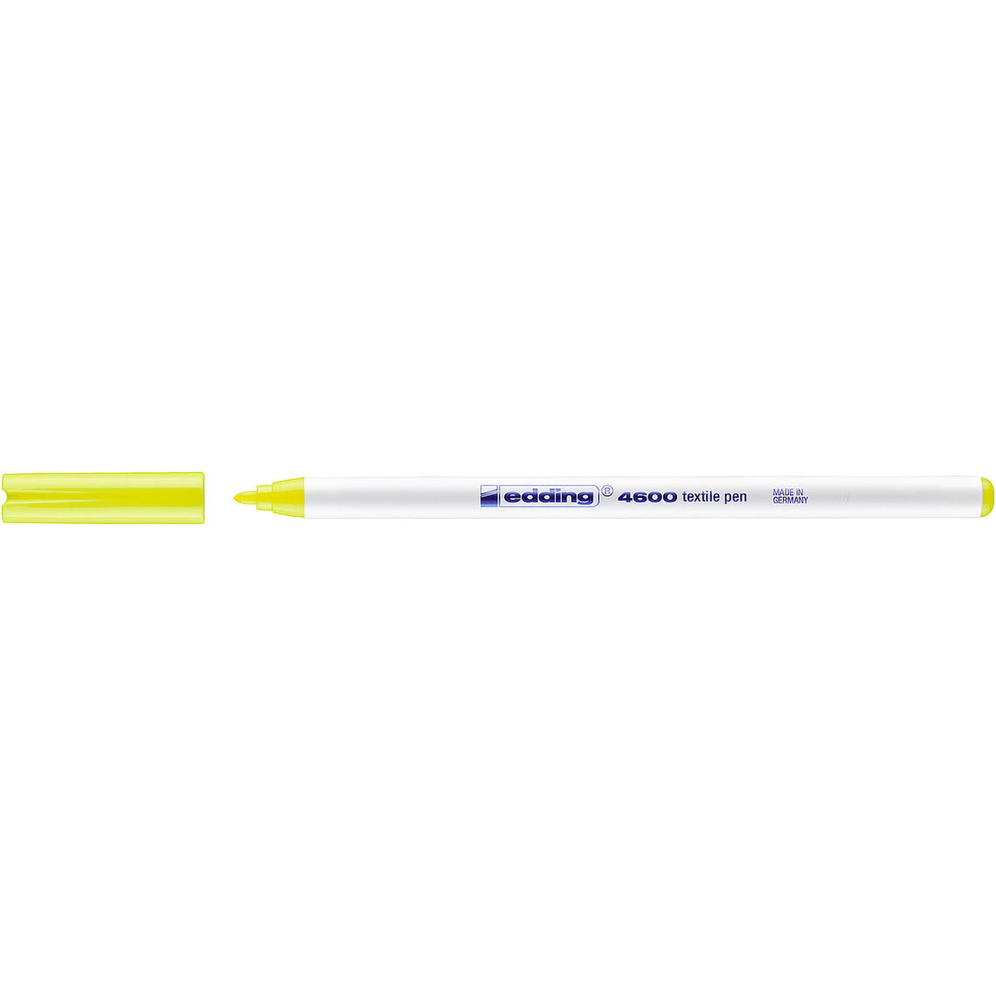e-4600 Textile Pen Neon Yellow