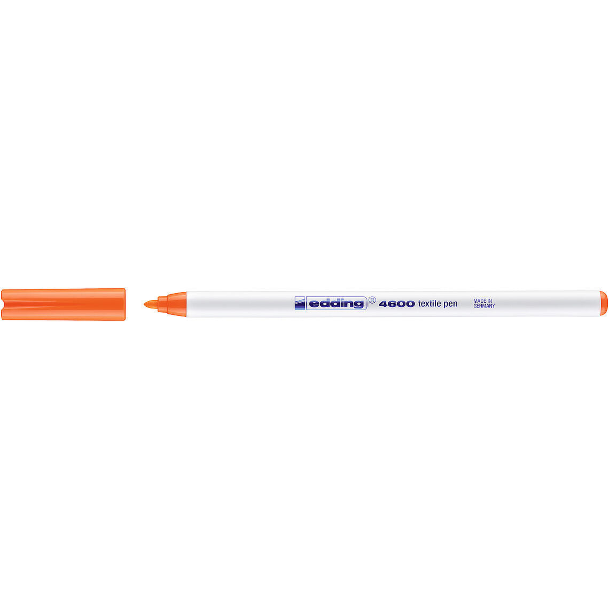 e-4600 Textile Pen Neon Orange