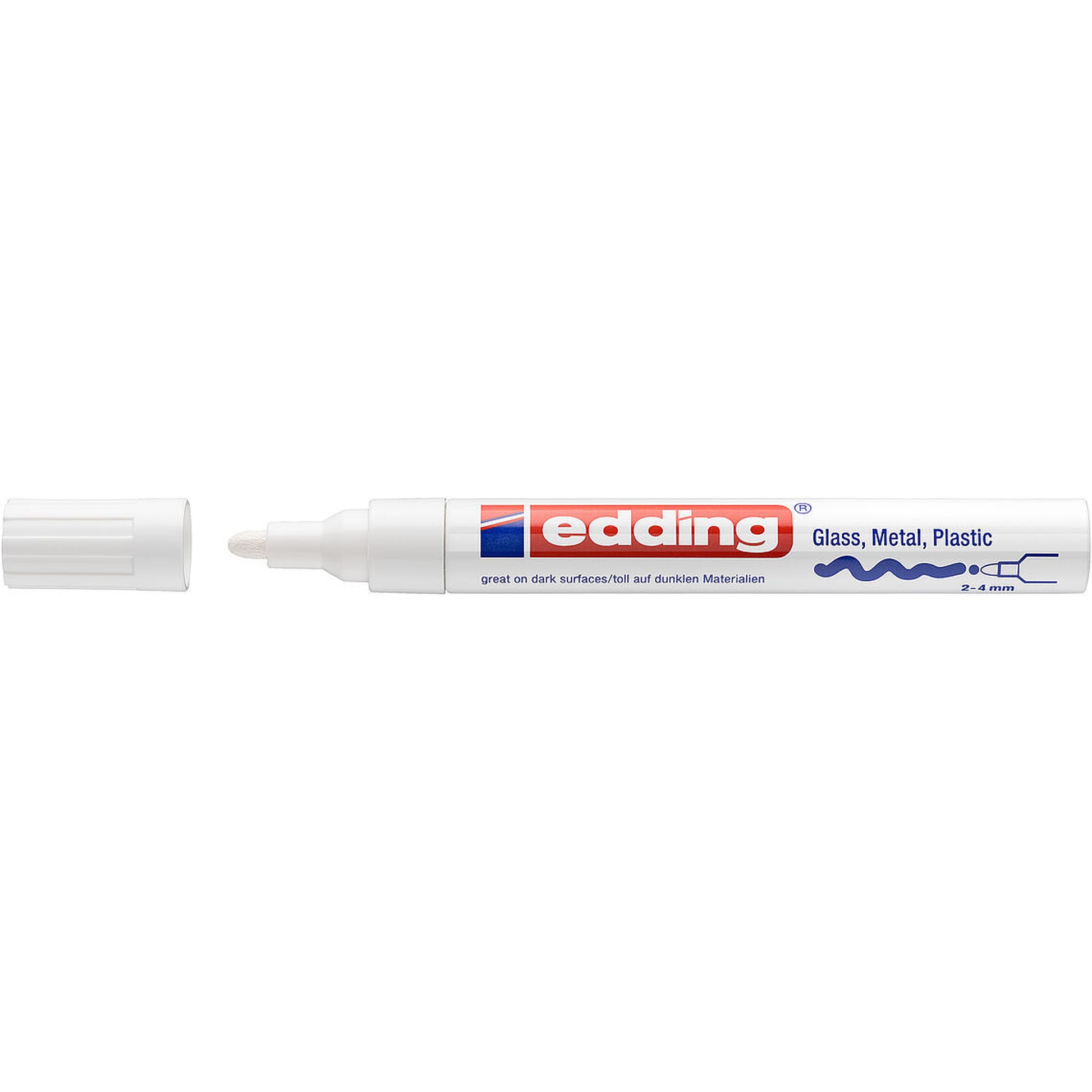 e-750 Gloss Paint Marker White