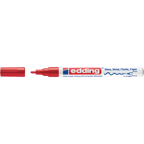 e-751 Gloss Paint Marker Red