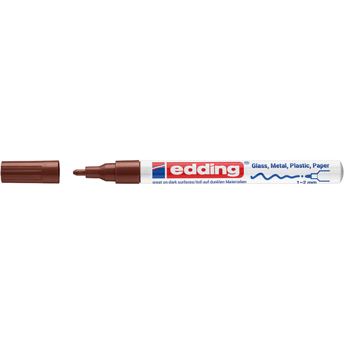 e-751 Gloss Paint Marker Brown