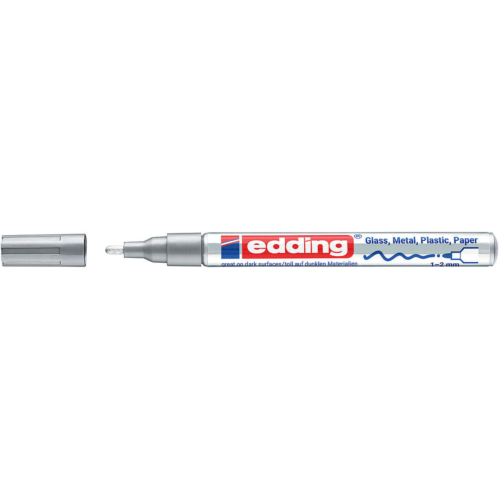 e-751 Gloss Paint Marker Silver