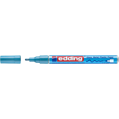 e-751 Gloss Paint Marker Metallic Light Blue