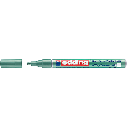 e-751 Gloss Paint Marker Metallic Green