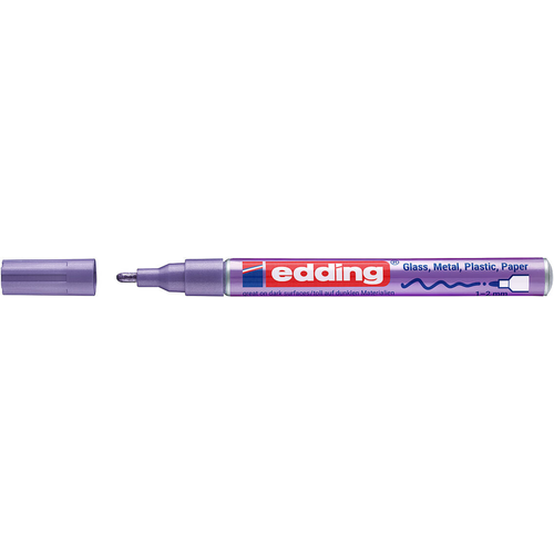 e-751 Gloss Paint Marker Metallic Violet
