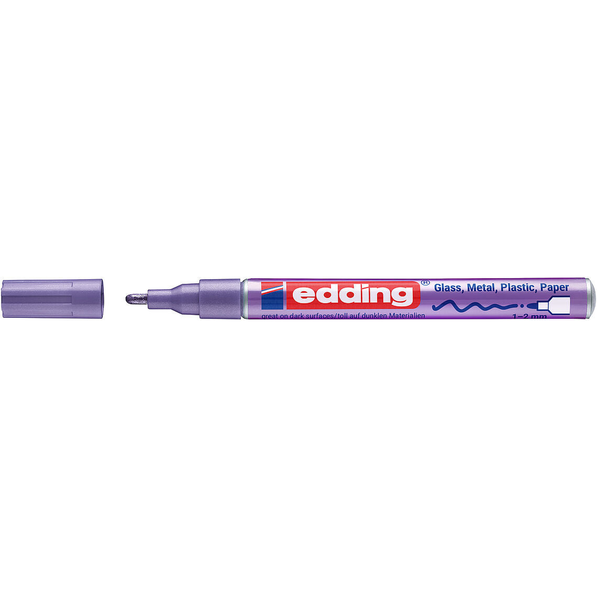 e-751 Gloss Paint Marker Metallic Violet