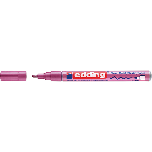 e-751 Gloss Paint Marker Metallic Pink
