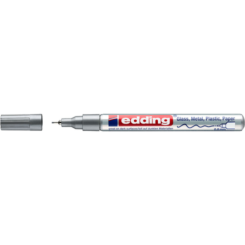 e-780 Gloss Paint Marker Silver