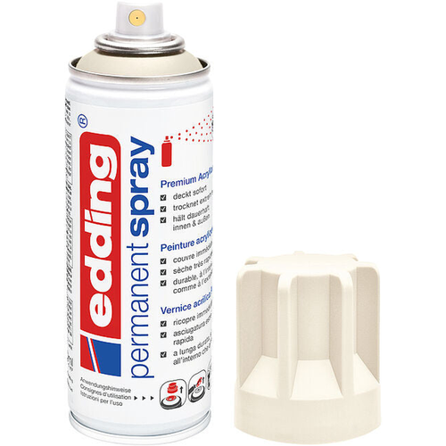 e-5200 Permanent Spray Cream White Matt RAL9001
