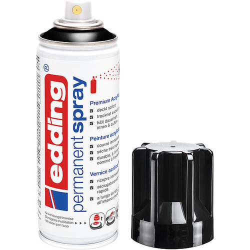 e-5200 Permanent Spray Black Glossy RAL9005