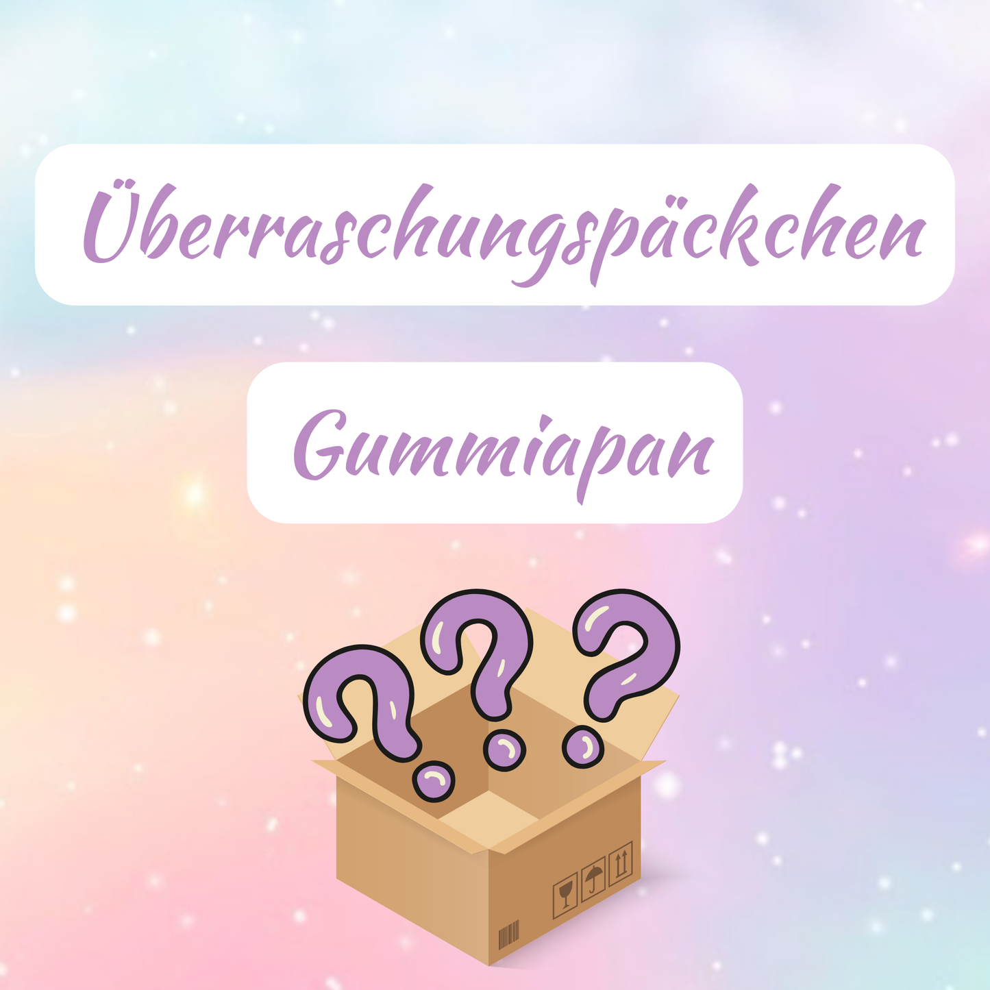 Überraschungspäckchen Gummiapan
