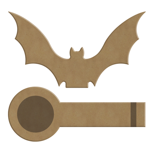 Inverted Bat Candle