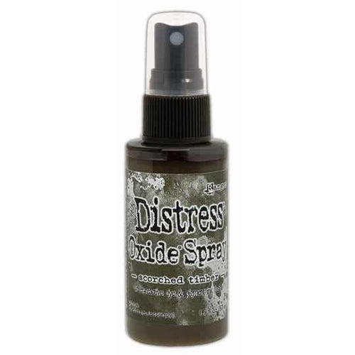 Distress Oxide Sprays Scorched Timber