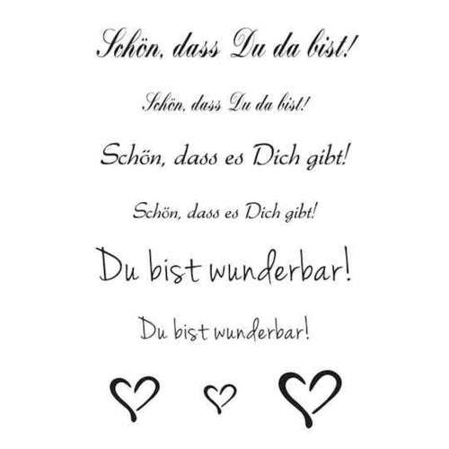 Schön, dass Du da bist!