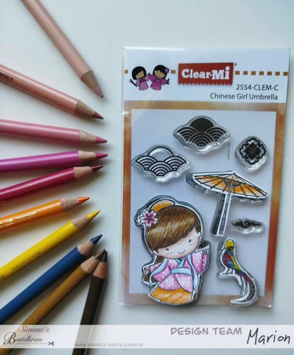 Chinese Girl Umbrella