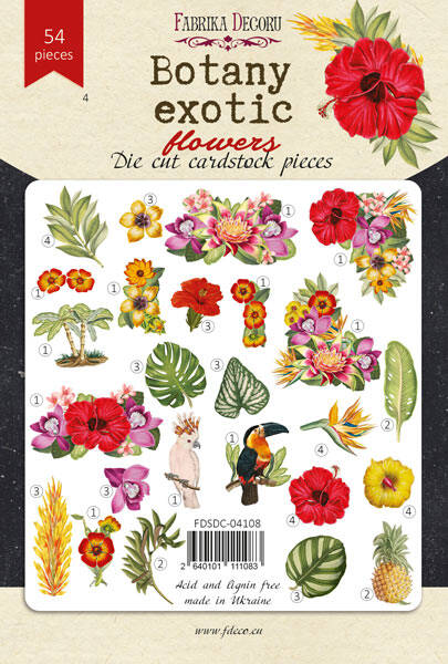 Botany Exotic Flowers