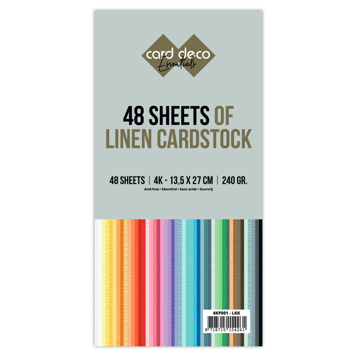 Linen Cardstock Jumbo Pack