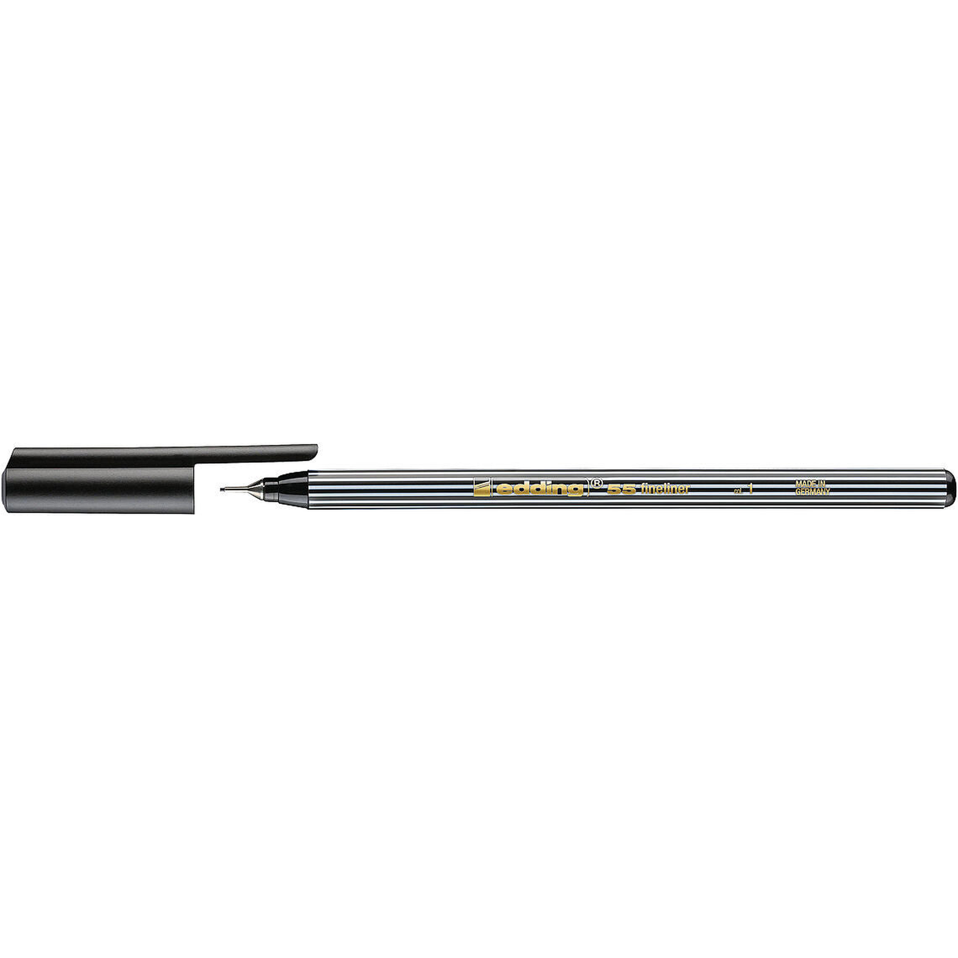 e-55 Fineliner Black
