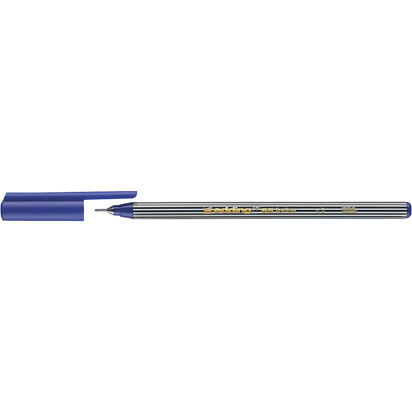 e-55 Fineliner Blue