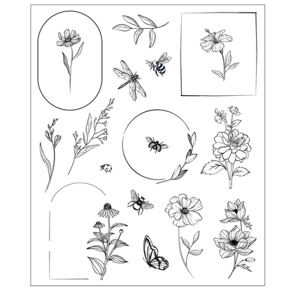 Floral Frames and Mini Flowers