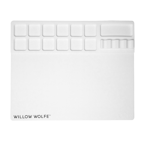 Studio Media Mat With Palette & Brush Hold