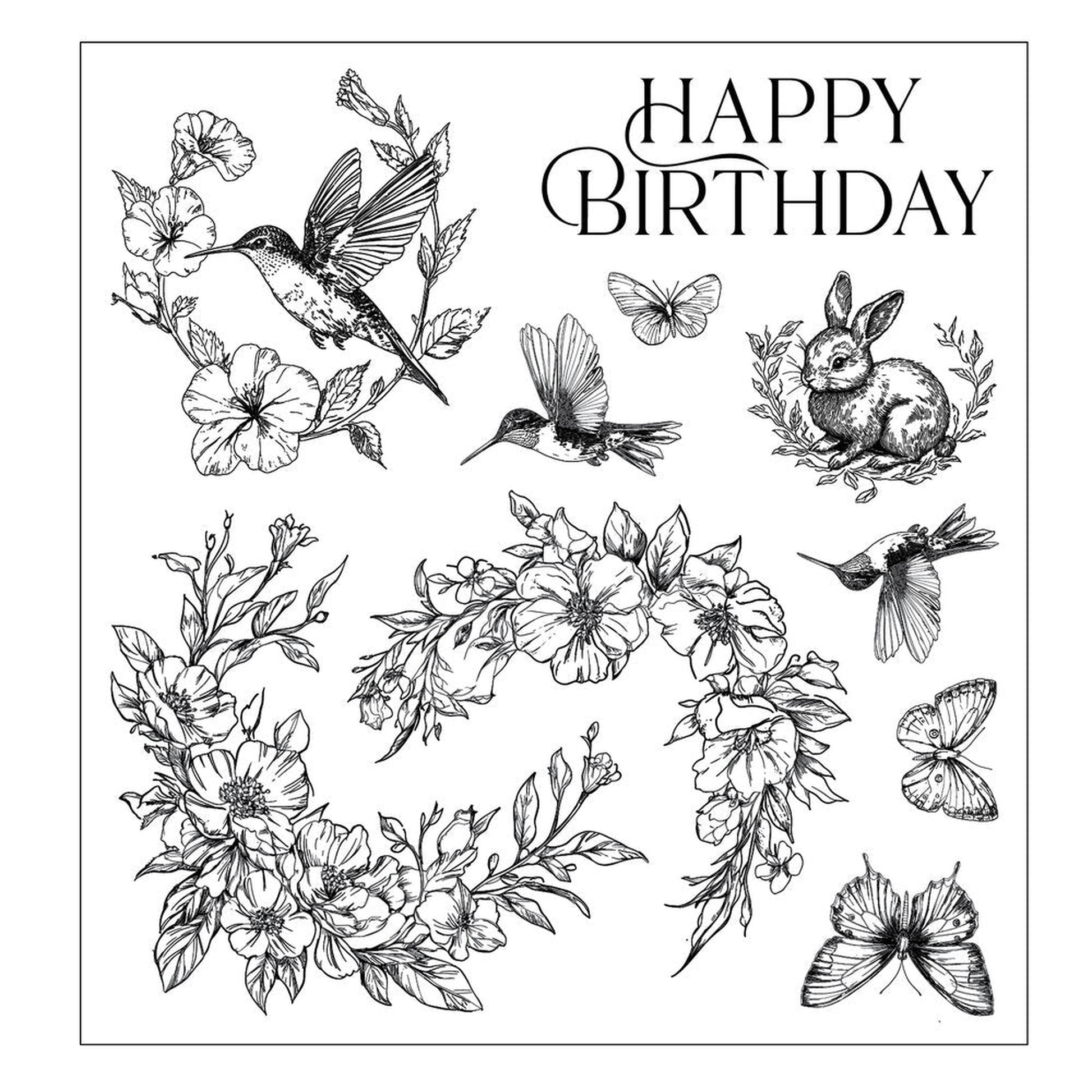 Birthday Blooms
