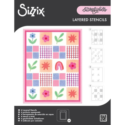 Flowers & Stripe Pattern