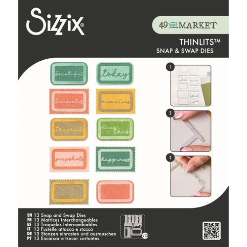 Snap and Swap Postage Label