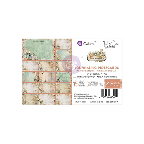 Homegrown 4x6 Inch Journaling Cards
