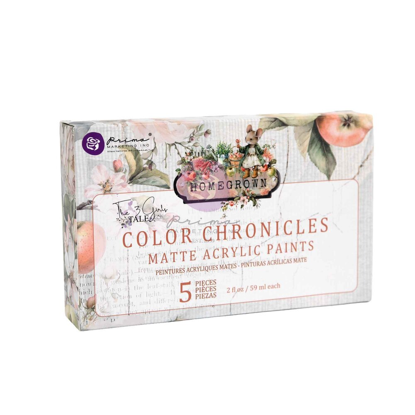 Homegrown Acrylic Paint Pack Color Chronicles