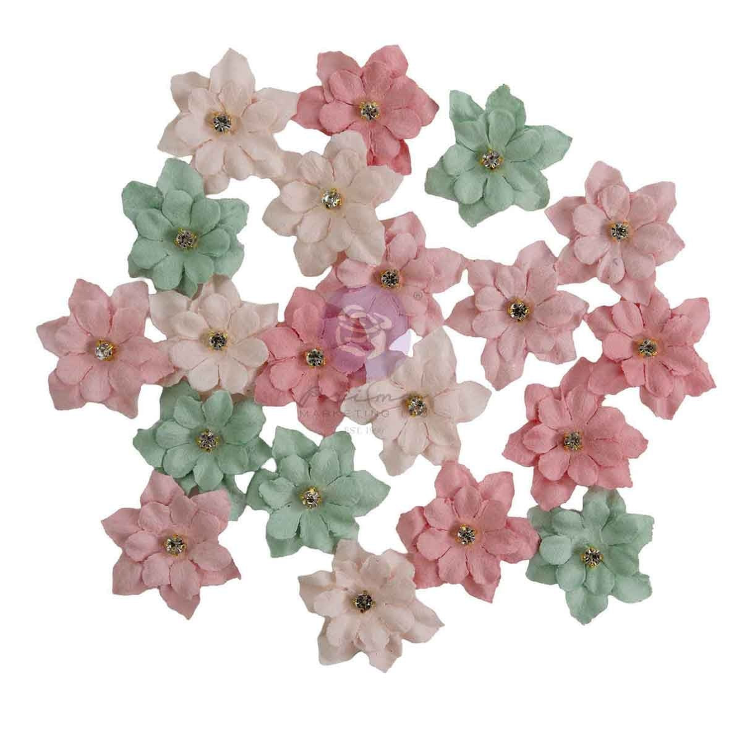 Buttons & Keepsakes Flowers Delicate Trimmings